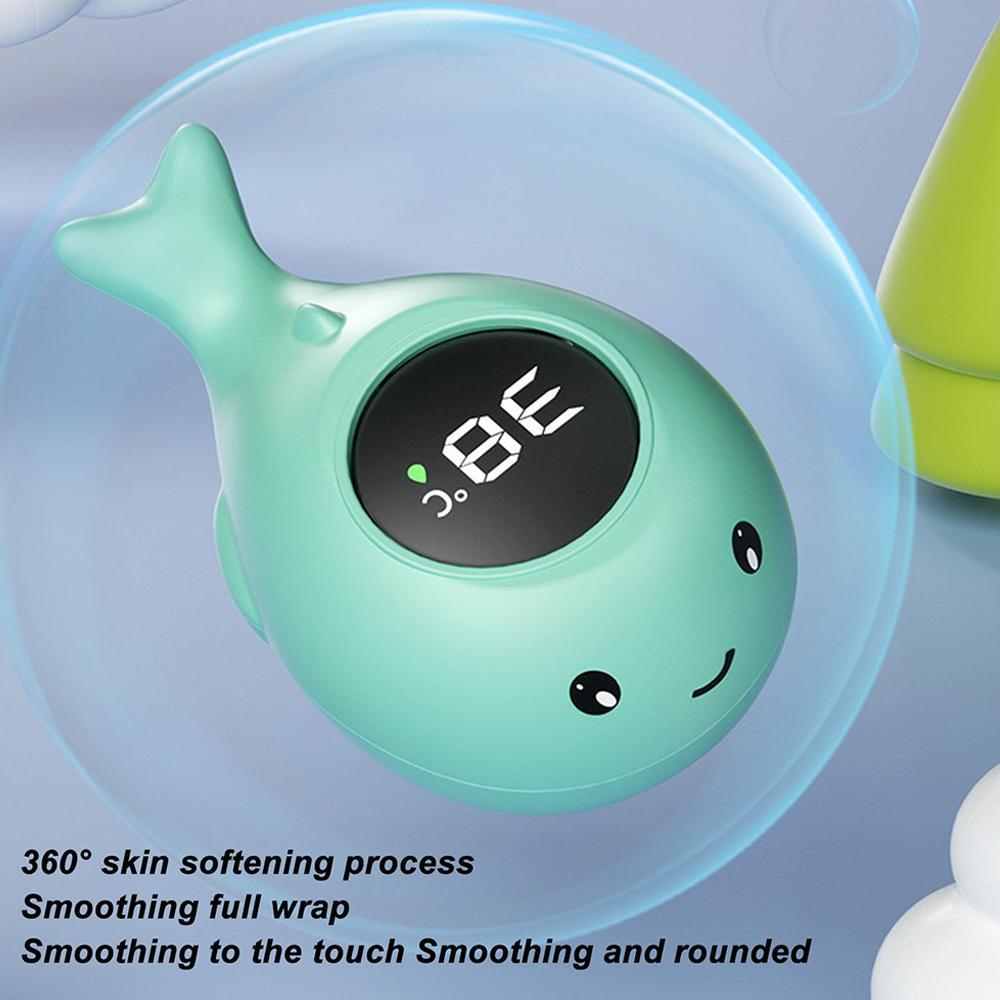 Whale Smart Baby Bath Thermometer With LED Water Thermometer Display Waterproof Temperature Sensor 6