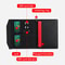 RFID Travel Passport Wallet With Magnetic Closure And 9 Card Slots 3
