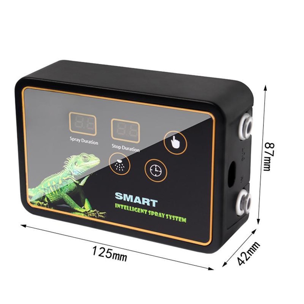 Smart Reptile Misting System with Timer for Terrariums and Rainforest Habitats