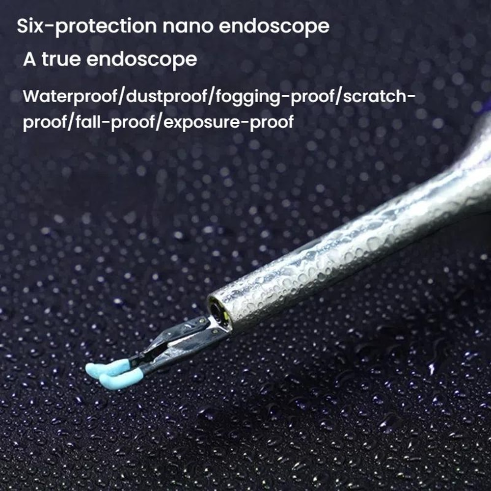 Smart Visual Ear Cleaner Camera Kit with Tweezers & Silicone Ear Wax Removal Tools