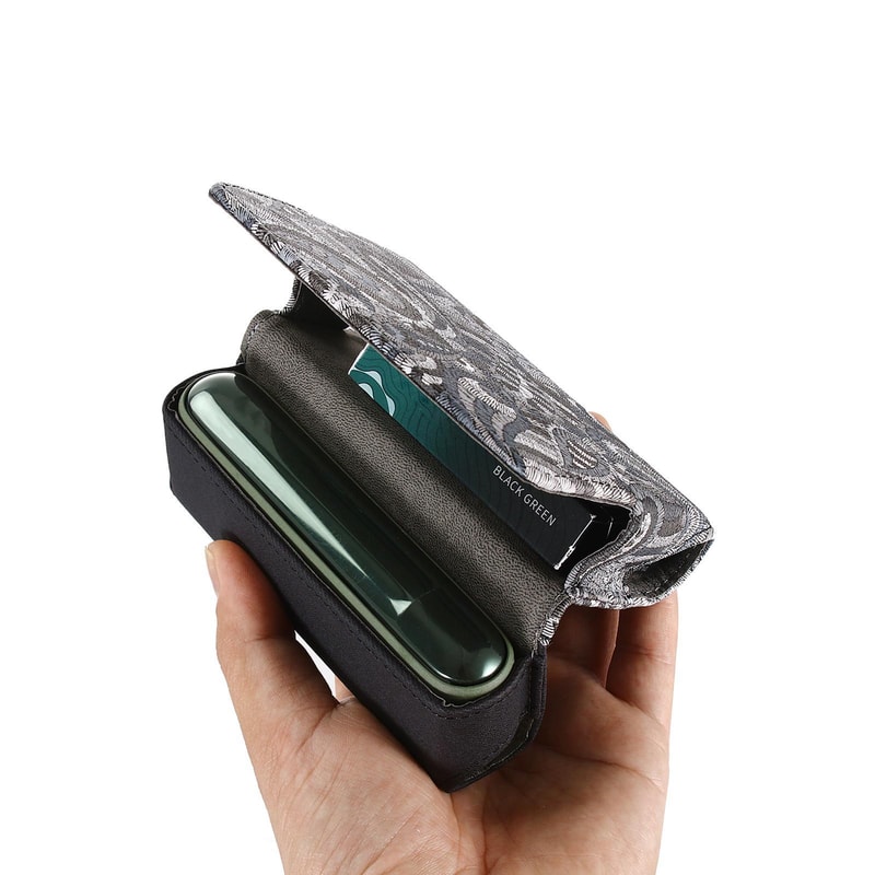 Magnetic Leather Carry Case With Charging Access 4