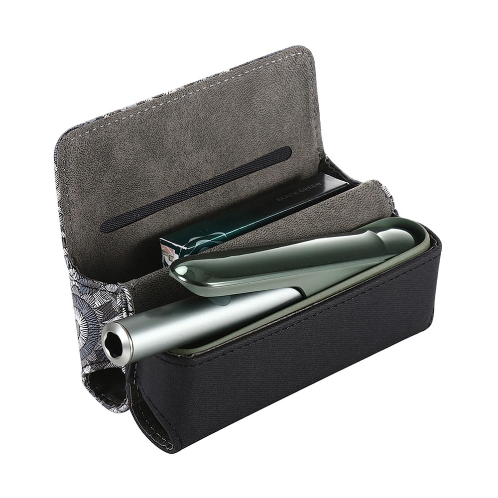 Magnetic Leather Carry Case With Charging Access 5