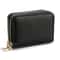 Large Capacity Card Holder Wallet With Double Zipper PU Leather Organizer For Women Men 3