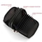 Large Capacity Card Holder Wallet With Double Zipper PU Leather Organizer For Women Men 5