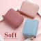 Large Capacity Card Holder Wallet With Double Zipper PU Leather Organizer For Women Men 7