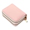 Large Capacity Card Holder Wallet With Double Zipper PU Leather Organizer For Women Men 9