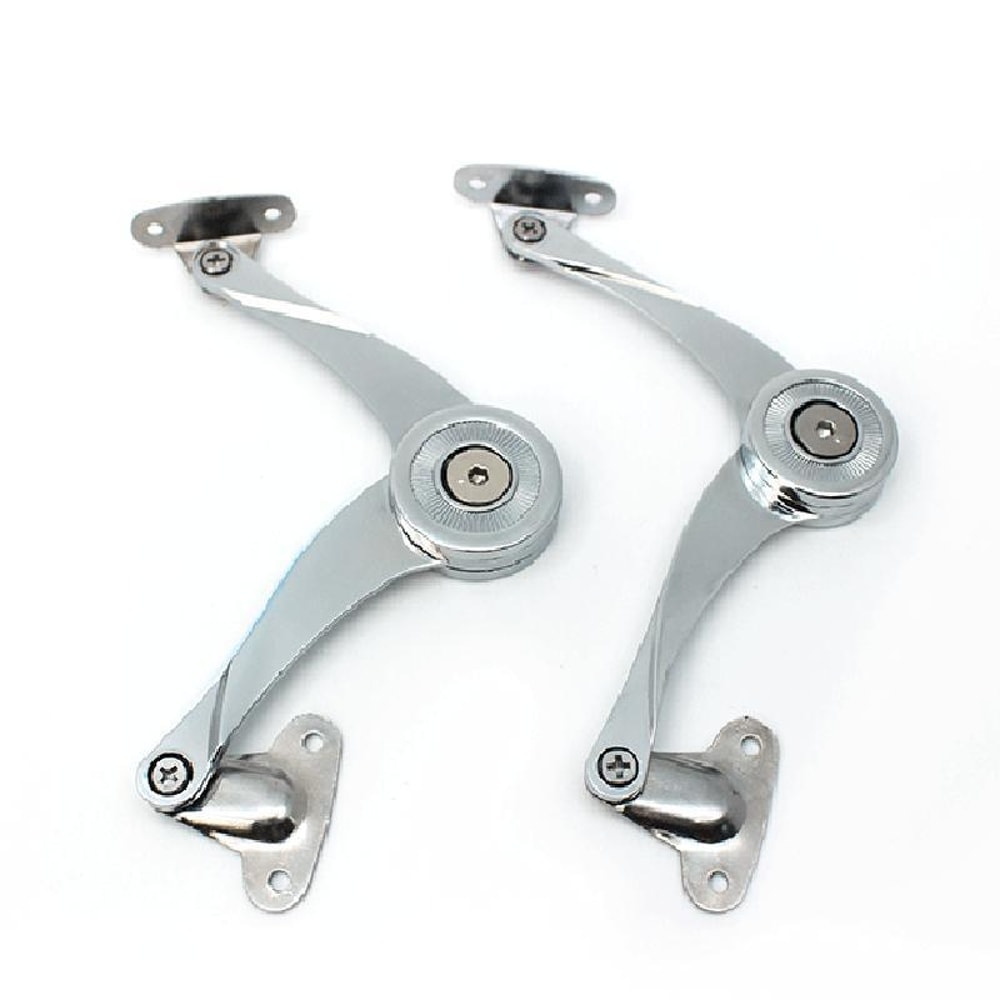 S-Shaped Lift Up Cabinet Hinge Support for Wardrobe & Flap Doors