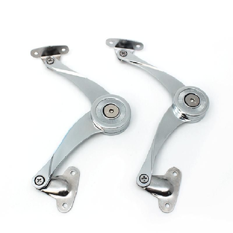 S-Shaped Lift Up Cabinet Hinge Support for Wardrobe & Flap Doors