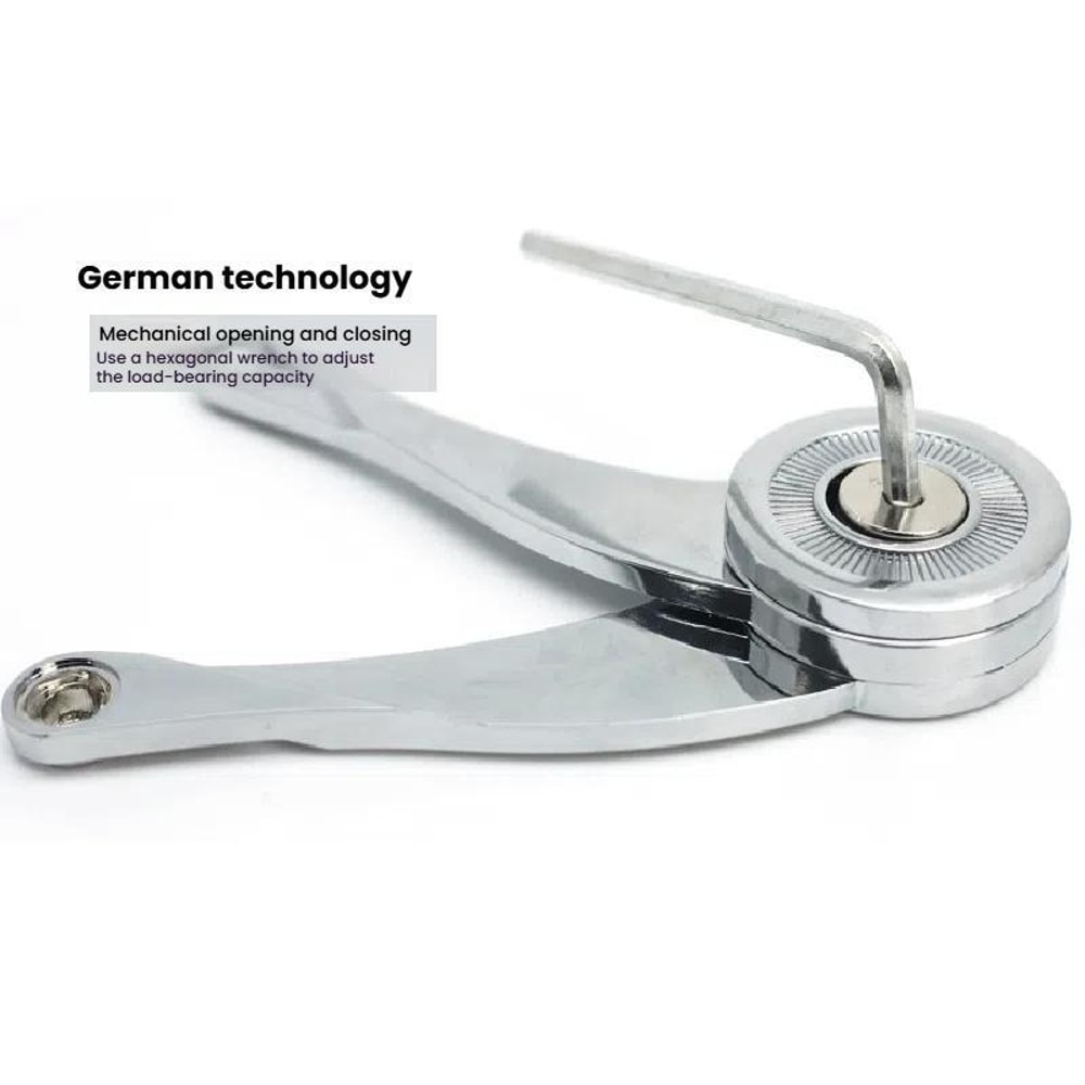 S-Shaped Lift Up Cabinet Hinge Support for Wardrobe & Flap Doors