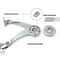 S-Shaped Lift Up Cabinet Hinge Support for Wardrobe & Flap Doors