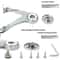 S-Shaped Lift Up Cabinet Hinge Support for Wardrobe & Flap Doors