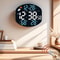 Smart LED Digital Wall Clock With Weather Station Remote Control Dual Alarm Display 0