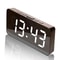 RGB Digital Alarm Clock with Dual Alarms, 11 Color LED Display & Adjustable Brightness
