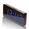 RGB Digital Alarm Clock with Dual Alarms, 11 Color LED Display & Adjustable Brightness