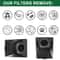 HEPA Filter Replacement for Rainbow E2 Series R-10520 Vacuum Cleaner