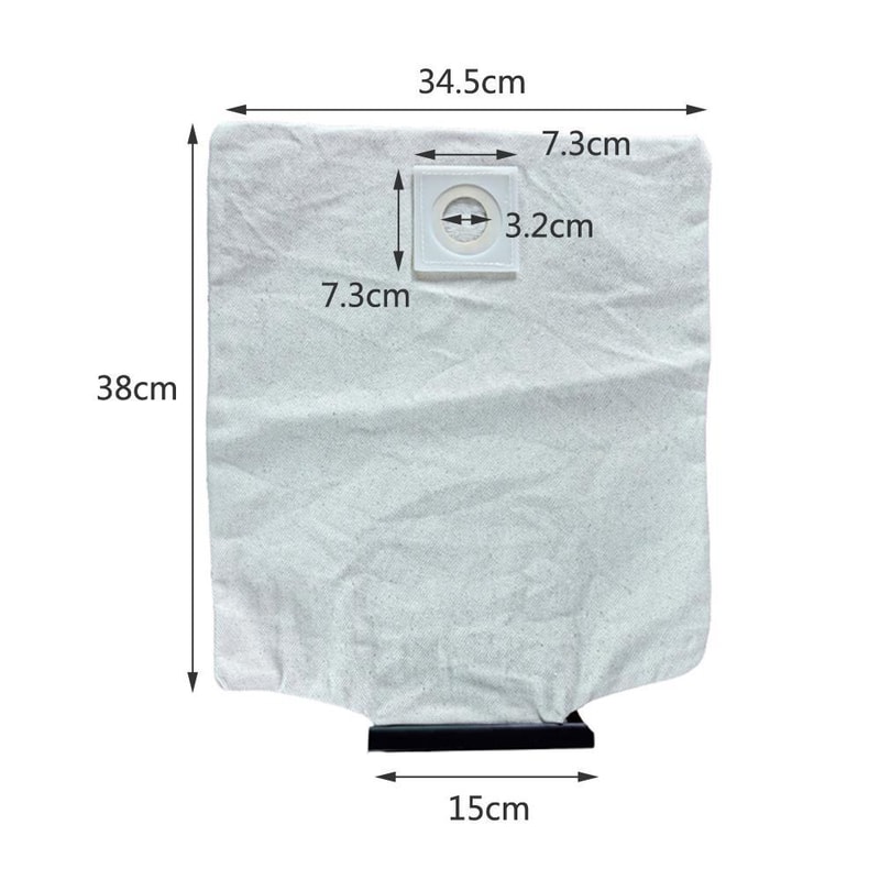 Reusable Vacuum Dust Bag for Nilfisk VP100 VP200 VP300 Heavy Duty Cloth Filter Bag