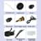1500W Steam Cleaner High Pressure Handheld Steamer For Kitchen Grout Home Cleaning 2