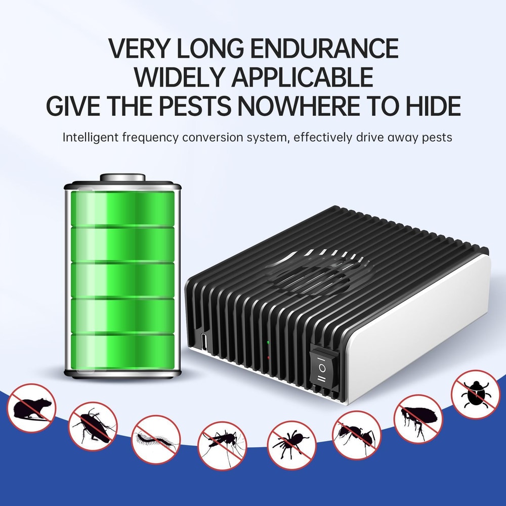 Portable Ultrasonic Mouse Repeller For Cars And Outdoor Use 2