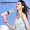 Cordless Ionic Hair Dryer With USB Rechargeable Battery And Hot Cold Airflow 1
