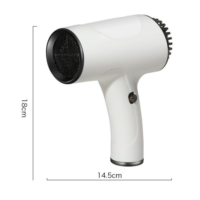 Cordless Ionic Hair Dryer With USB Rechargeable Battery And Hot Cold Airflow 6