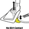 Karcher SC3 SC4 SC5 Compatible Steam Cleaner Floor Brush Head Replacement