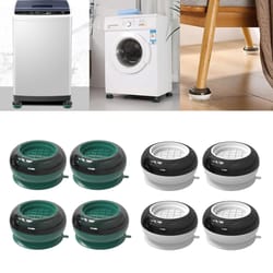 4pcs anti vibration pads for washing machine and furniture non slip height booster feet