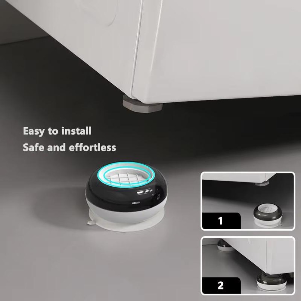 4PCS Anti Vibration Pads For Washing Machine And Furniture Non Slip Height Booster Feet 2