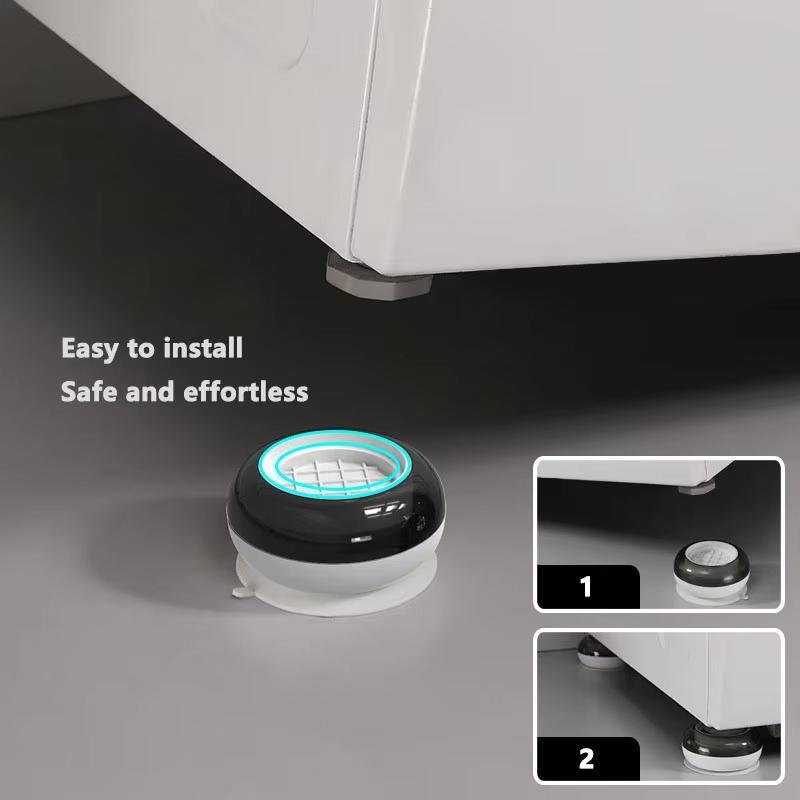 4PCS Anti Vibration Pads For Washing Machine And Furniture Non Slip Height Booster Feet 2