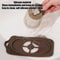 Silicone Sliding Floor Drain Cover Hair Catcher For Bathroom Kitchen Sink 3