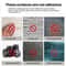 Modern Acrylic Bathroom Sign 3D Restroom Door Sticker For Hotels Offices Public Spaces 4