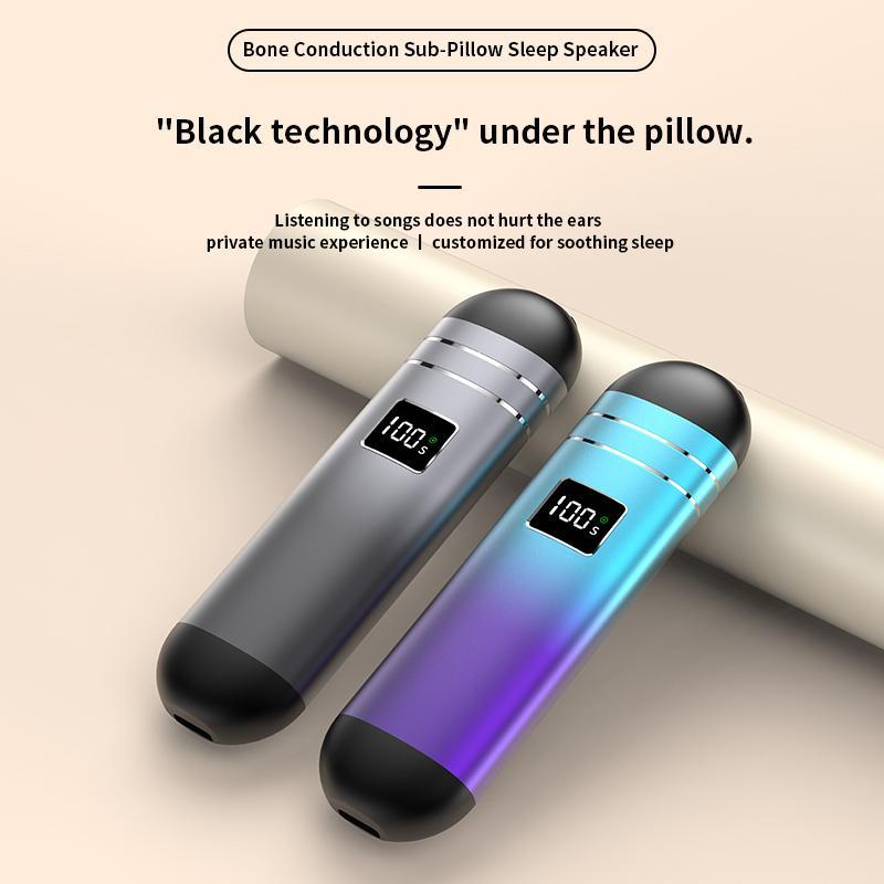 SilentSleep Bone Conduction Bluetooth 53 Pillow Speaker For Deep Relaxation Private Audio 1
