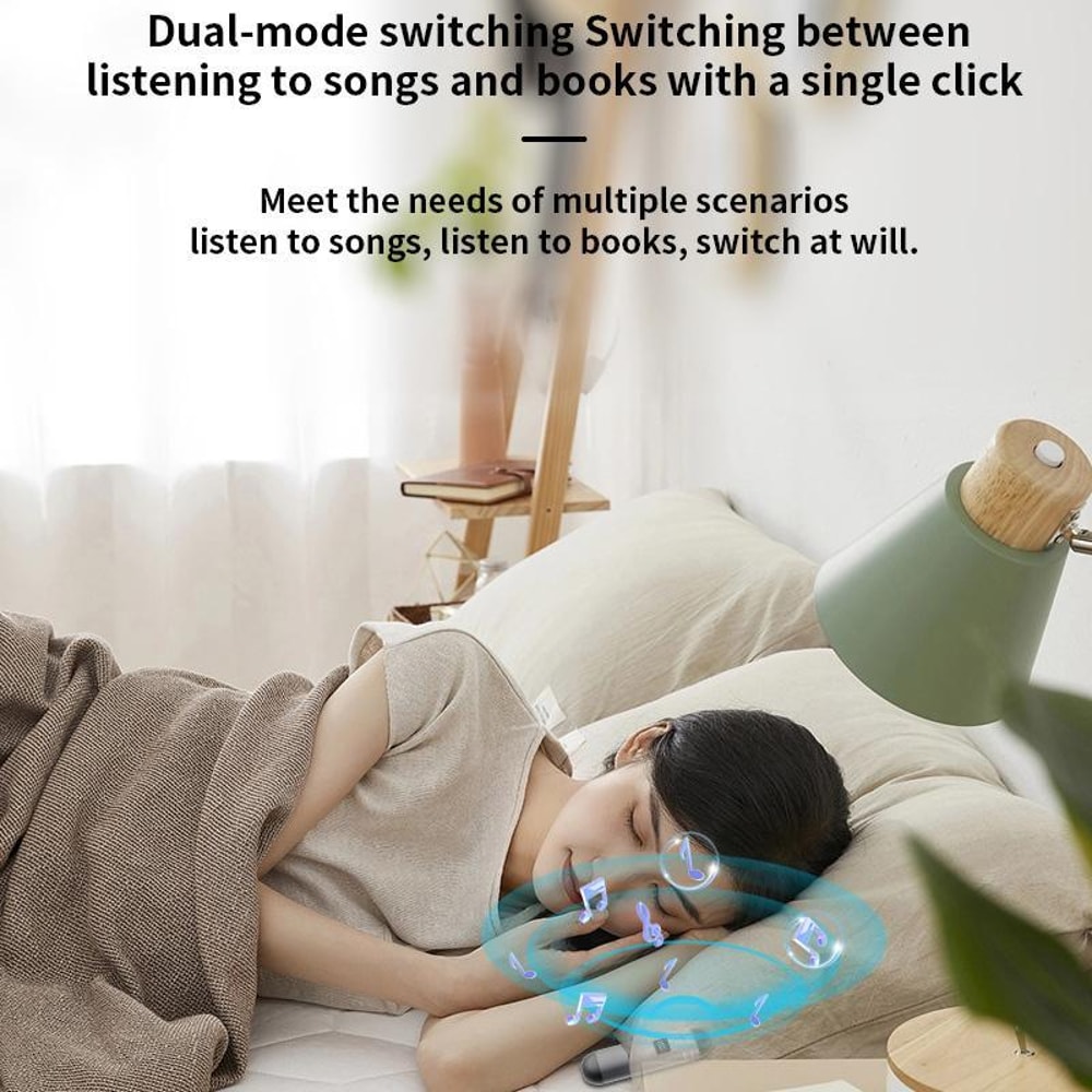 SilentSleep Bone Conduction Bluetooth 53 Pillow Speaker For Deep Relaxation Private Audio 9