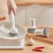 2PCS Dishwashing Brush With Soap Dispenser Rotating Long Handle For Pots And Pans 2