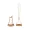 2PCS Dishwashing Brush With Soap Dispenser Rotating Long Handle For Pots And Pans 14