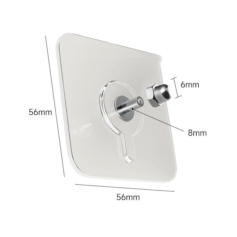 Transparent Heavy Duty Adhesive Wall Hooks For Frames Home Storage 2