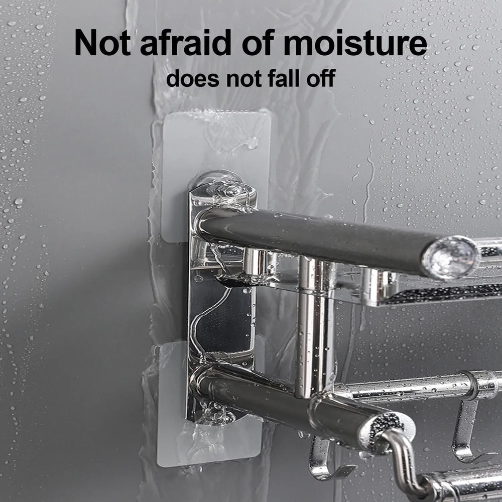 Transparent Heavy Duty Adhesive Wall Hooks For Frames Home Storage 4