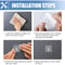 Transparent Heavy Duty Adhesive Wall Hooks For Frames Home Storage 5