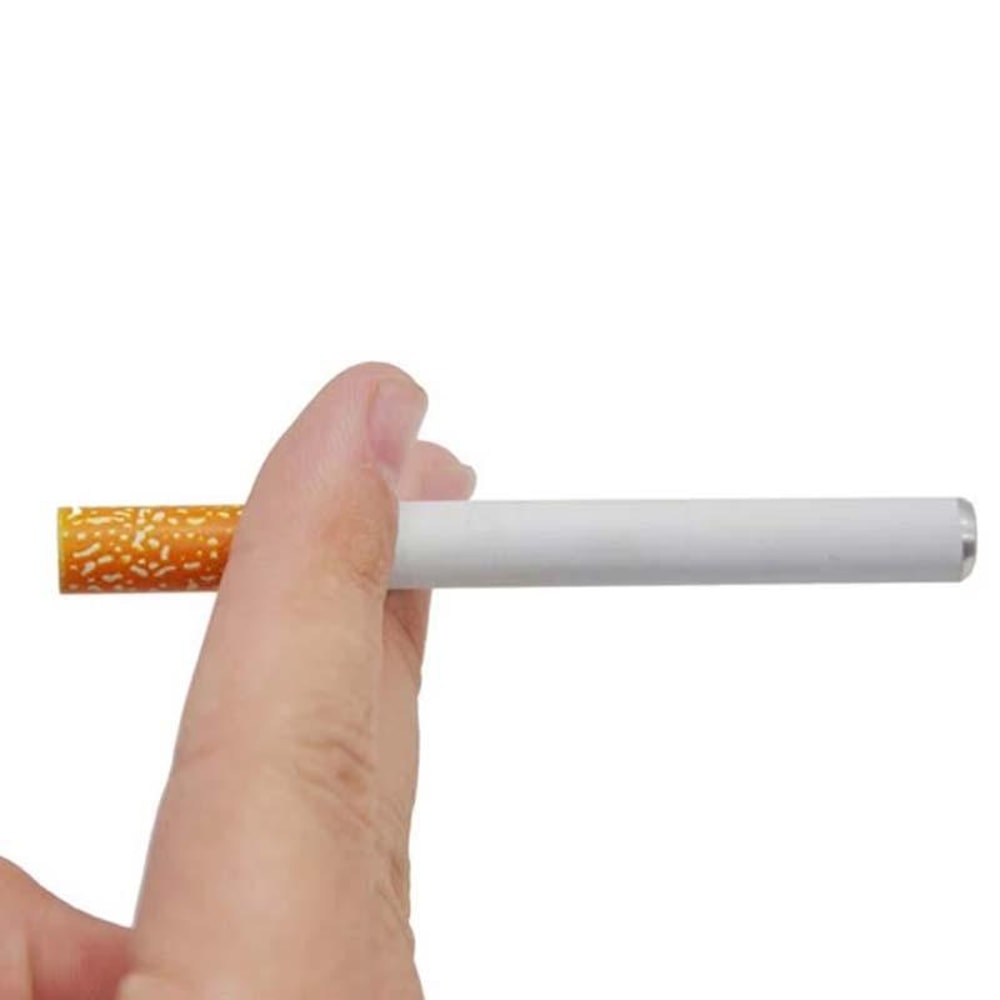 Portable Aluminum Alloy Cigarette Style Mini Metal Pipe Set 3PCS Travel Smoking Accessory