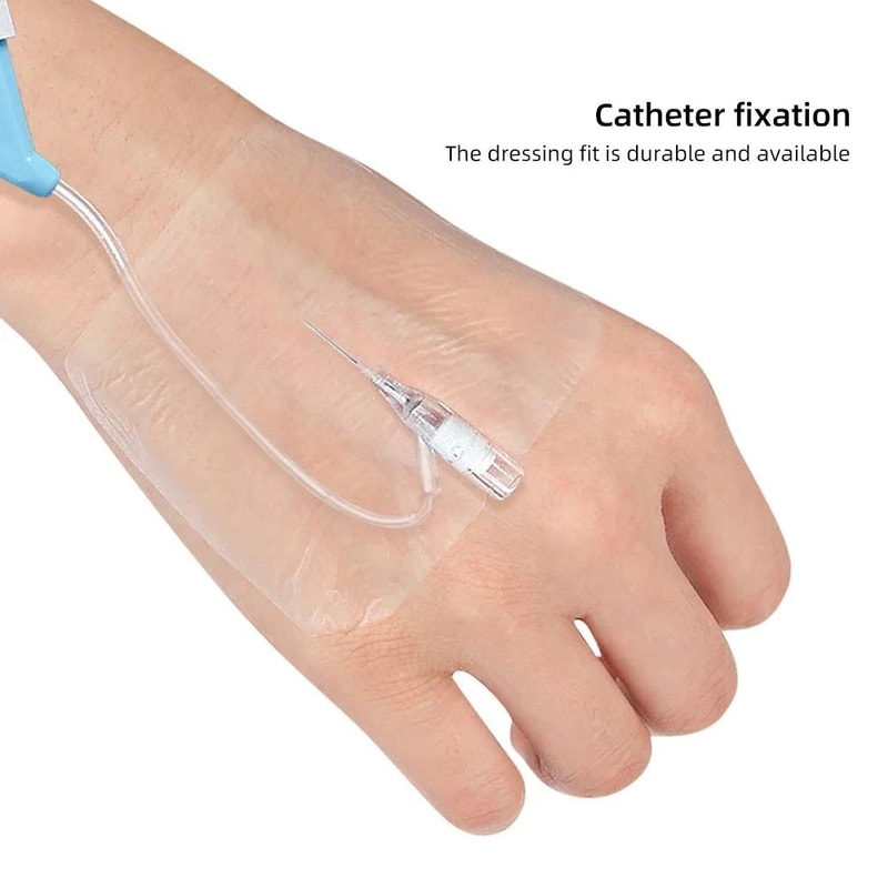 Waterproof Transparent Dressing Bandages 10 Pcs for Cuts, Burns & Daily Wound Care