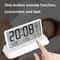 Smart LED Digital Alarm Clock With Temperature Display Date Snooze Function 5