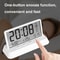 Smart LED Digital Alarm Clock With Temperature Display Date Snooze Function 5