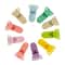 10PCS Baby Pacifier Clip Set with Cartoon Crocodile Clamps Anti Drop Pacifier Holder