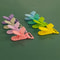 10PCS Baby Pacifier Clip Set with Cartoon Crocodile Clamps Anti Drop Pacifier Holder