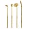 Brass Incense Tool Set for Ash Pressing and Aromatherapy Rituals