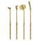Brass Incense Tool Set for Ash Pressing and Aromatherapy Rituals