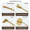 Brass Incense Tool Set for Ash Pressing and Aromatherapy Rituals