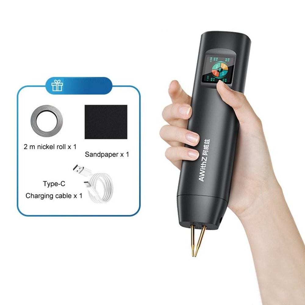 Portable Battery Spot Welder with Color Screen for Nickel Sheet Lithium Pack Repair