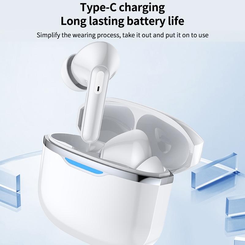 Bluetooth 5.3 AI Noise Cancelling Hearing Aid Earbuds