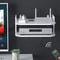 Modern Wall Mounted Projector Shelf Set Top Box Organizer With Cable Management 0