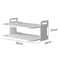 Modern Wall Mounted Projector Shelf Set Top Box Organizer With Cable Management 1